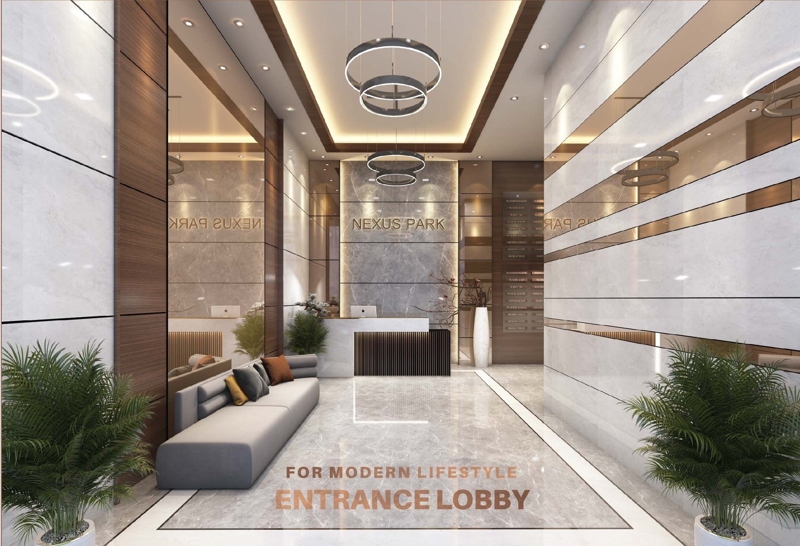 Elegant Entrance Lobby